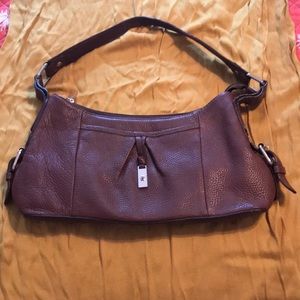 Brown leather Aigner bag